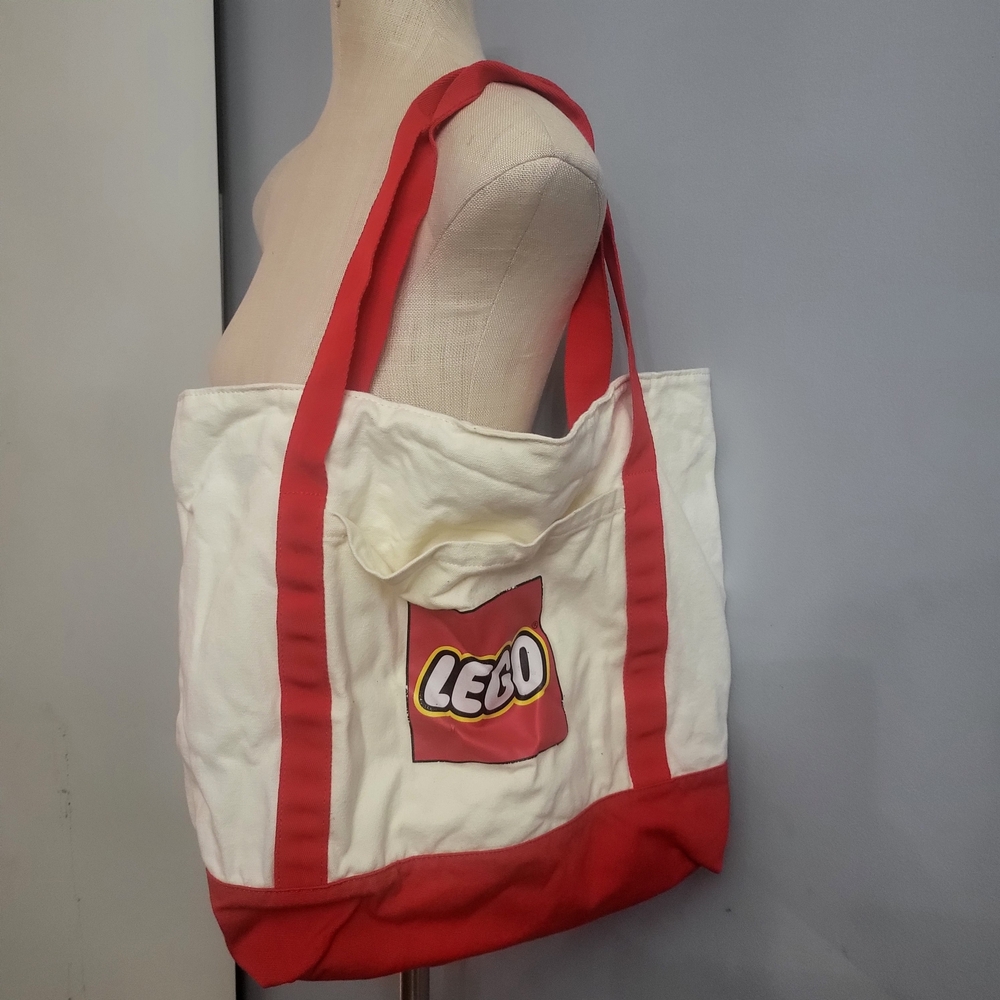 2017 LEGO Red and White Tote Bag